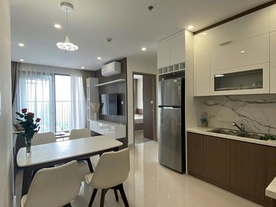 Cho thuê căn hộ chung cư 1n  view vinuni, full nội thất, thiết kế hiện đại tại  vinhomes ocean 0