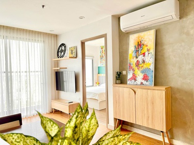 Cho thuê căn hộ chung cư 2n2wc view biệt thự, sông ngọc trai tại vinhomes ocean park, gia lâm, hà 3