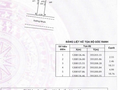 Chính chủ cần bán gấp đất ở bình mỹ, củ chi - 93,2 m2 -  chỉ 2,4 tỷ 3