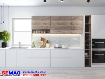 Vai Trò Của Máy Dán Cạnh 45 Độ Trong Quy Trình Sản Xuất Nội Thất Gỗ Công Nghiệp 0