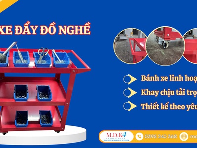 Xe đẩy đồ nghề chịu tải MDK4i 1