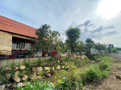 Đất view suối 1033m2 đất ở, shr,biệt thự đang xây, ql13 vào,210tr/sổ 1