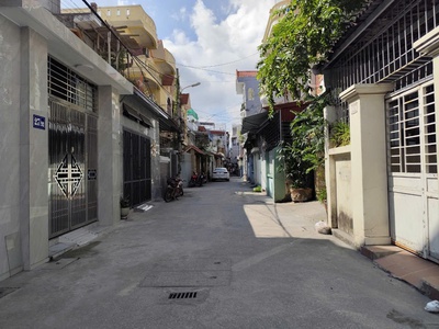 Bán đất 68m, mặt ngõ 92 nguyễn văn hới - cát bi, ngõ 5m, giá 3.67 tỉ, sổ đỏ 2