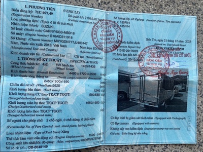 Cần bán xe tải Suzuki Pro 2018 - Đối tác tin cậy cho công việc của bạn 1