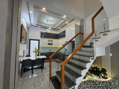 Bán nhà siêu đẹp Huỳnh Tấn Phát, Nhà Bè 3 tầng 60mv 0