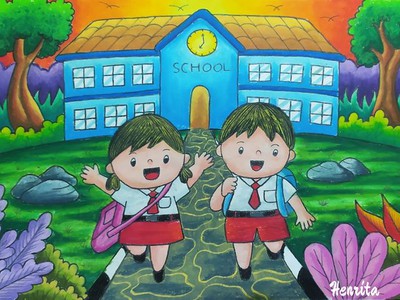 Lớp dạy bé vẽ tranh ở Long biên 4