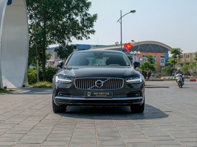 Bán nhanh xe Volvo S90 B6 Ultimate phiên bản 2023 màu Xám Platinum Grey - Nội thất nâu Cafe 1