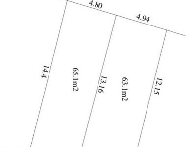 Bán đất 65m2 x mặt tiền 4,8m - đường 2 ô tô tránh ngõ thịnh hào 1 - tôn đức thắng - tin thật 100 1