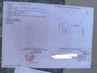 Bán góc 2 mặt tiền Huỳnh Tịnh Của , Song song với Phạm Hùng , đối diện là công viên -Đà Nẵng 3