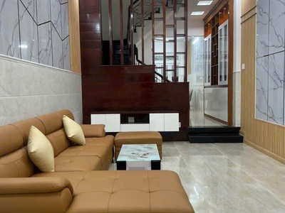 Nhà mới mặt tiền 4mx25m gần bến xe buýt hiệp thành, gần lê văn khương kế bên gò vấp 3