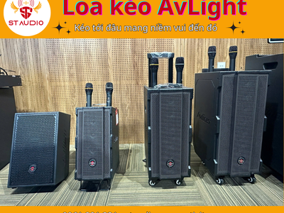 Loa kéo avlight dòng loa di động Âm thanh mạnh mẽ, di chuyển dễ dàng 0
