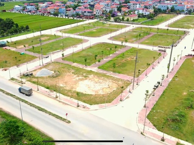 Bán đất đấu giá góc 3 mặt tiền sổ sẵn duy nhất tại kim hoa-mê linh 0