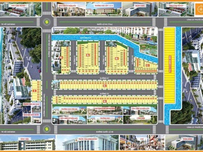 Chính chủ cần bán gấp đất nền sổ hồng riêng đường chu văn an, khu 1b thị trấn cần đước 2