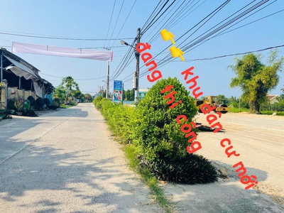 Đất  điện hồng - điện bàn trục chính 7m view lúa 2