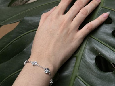 Xink đẹp tuyệt trần - Lắc tay nữ cỏ 4 lá đang hot trend cạ nhà iu ơi 0