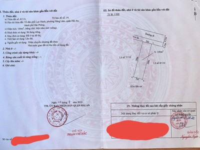 Bán đất mặt ngõ 90 trung lực, 100m ngang 5 - giá 45 tr/m  ngay đầu ngõ 0