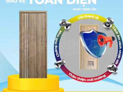 Chọn không gian sống hoàn hảo chọn cửa gỗ CN MDF 1