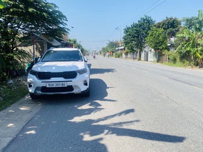 Đất mặt tiền dt 609 điện hồng - điên bàn giáp giới thị trấn ái nghĩa giá sập hầm 0