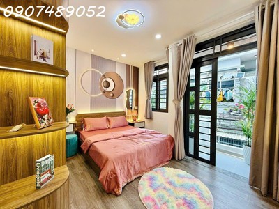 Định cư   bán nhà 42m2, 2pn, lê văn thọ, 4.9 tỷ, tặng full nội thất 2