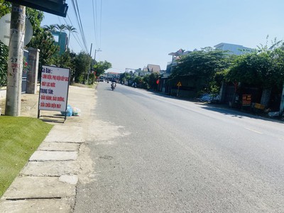 Đất mặt tiền dt 609 điện hồng - điên bàn giáp giới thị trấn ái nghĩa giá sập hầm 1