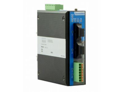 IMF2100-1F-1DI 3IN1 -TB-P: Bộ chuyển đổi Quang điện 1 cổng RS-232/422/485 sang Quang 0