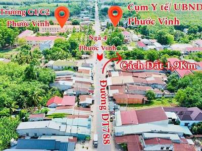 Gần chợ phước vinh- châu thành cách nhựa 70m sổ riêng chỉ 175tr/lô 0
