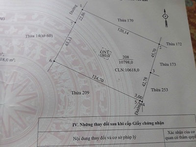 Cần bán lô đất đẹp tại nho quan - ninh bình 1