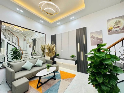 Nhà đẹp đón tết kim mã, ba đình 4 tầng mt 5.8m, tặng nội thất, nhà mới tinh ở ngay, 5.6 tỷ 0