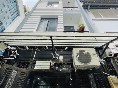 --bán nhà phường 10 tân bình, hẻm 7m ni sư huỳnh liên  5x8  3 tầng 0