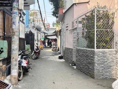 --bán nhà phường 10 tân bình, hẻm 7m ni sư huỳnh liên  5x8  3 tầng 4