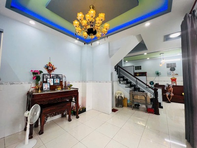 Bán nhà 3 tầng 58m2, 4pn, 5wc, trương đăng quế, gò vấp, 6.35 tỷ- cách mặt tiền 10m 2