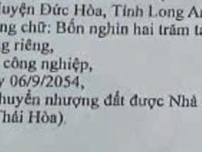 Bán nhà xưởng 1.776m2 ở KCN Đức Hòa, Long An 2