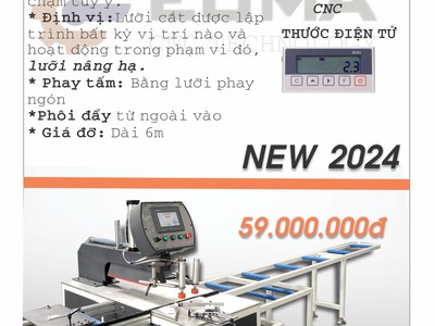 Máy Cắt Nhôm Tấm CNC 3 Trong 1 0