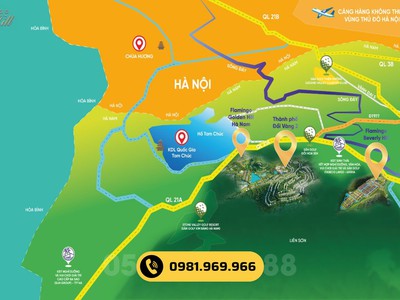 Chỉ 5,8tỷ sở hữu villashop flamingo golden hill hà nam, mặt ql21a   đường bộ song hành 6 làn xe, 1