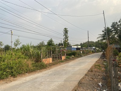 Cần bán lô đất mặt tiền an tây 060, bến cát, bình dương, thổ cư 100m , giá chỉ 1.55 tỷ 1