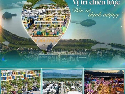 Mở bán biệt thự, shophouse flamingo view hồ tam chúc flamingo golden hill   thành phố thương mại 2