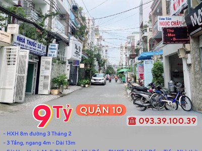 Bán nhà quận 10, hẻm xe hơi, 4 tầng btct: chỉ từ 2 tỷ. tin thật, hình thật, xem nhà, chốt sổ. 1