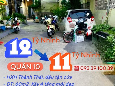 Bán nhà quận 10, hẻm xe hơi, 4 tầng btct: chỉ từ 2 tỷ. tin thật, hình thật, xem nhà, chốt sổ. 4