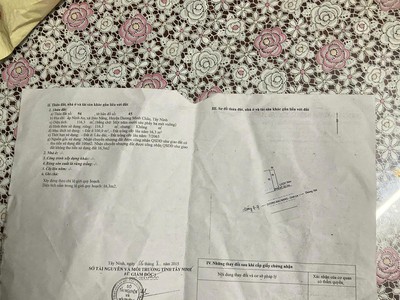 Chính chủ cần bán nhanh đất mặt tiền tại xã bàu năng, huyện dương minh châu, tây ninh 1