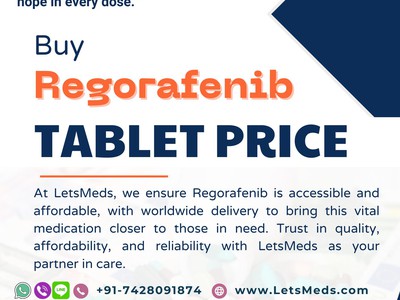 Regorafenib 40 mg Tablet Price Online   BAY 73-4506 Wholesale Cost Manila Philippines 0