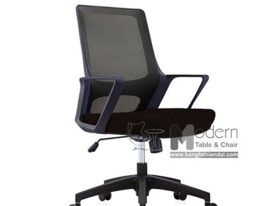 Ghế lưới nhân viên làm việc lưng trung bọc nệm vải nhập khẩu cao cấp HCM CE4254-M 0