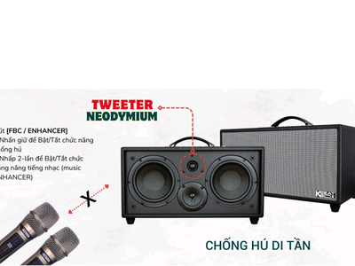 Loa Karaoke Bluetooth Acnos KbeatBox Hi450 chính hãng SonCa Media Việt Nam 4
