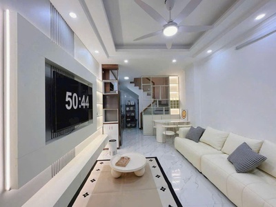 Cho thuê nhà đẹp mới 442 vĩnh hưng, gần time, 40m2, 5 tầng, 3 ngủ khép kín, 12 triệu 1