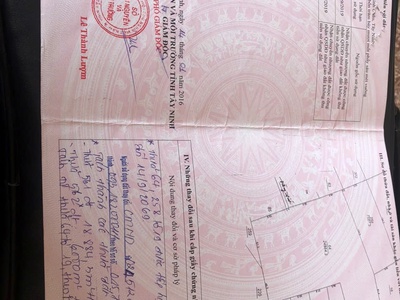 Chính chủ cần bán lô đất hnk  lên được thổ cư  cách ubnd xã phước ninh, tây ninh 2 km, 0