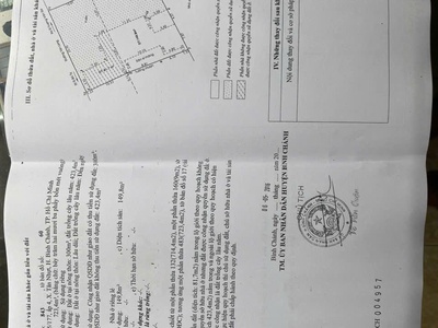 Chính chủ bán lô đất 724m2 ở tân nhựt , bình chánh 3