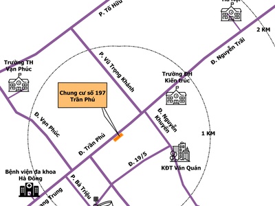 Bán căn hộ 72m  tầng 8 tại Chung cư 197 Trần phú, view đường Trần Phú   Giá chỉ 4,05 tỷ 0