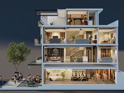 Chỉ hơn 3tỷ trả trước, sở hữu ngay shophouse 4 tầng, mặt tiền rộng 7m gần TTTM AEON MALL 5