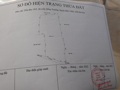 Bán đất 2600m  view thung lũng đẹp, TTNT Mộc Châu, giá chỉ 1,3 tỷ 1