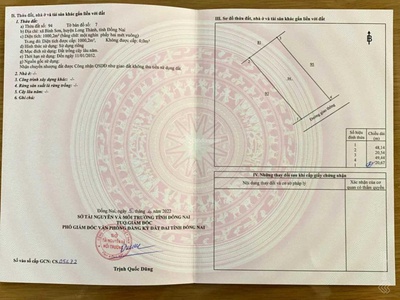 Bán đất xã bình sơn long thành 1000.2m2, giá 8,7 tỷ 0