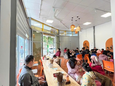 Sang nhượng quán phở bò tại thị trấn đông anh, hà nội. 2